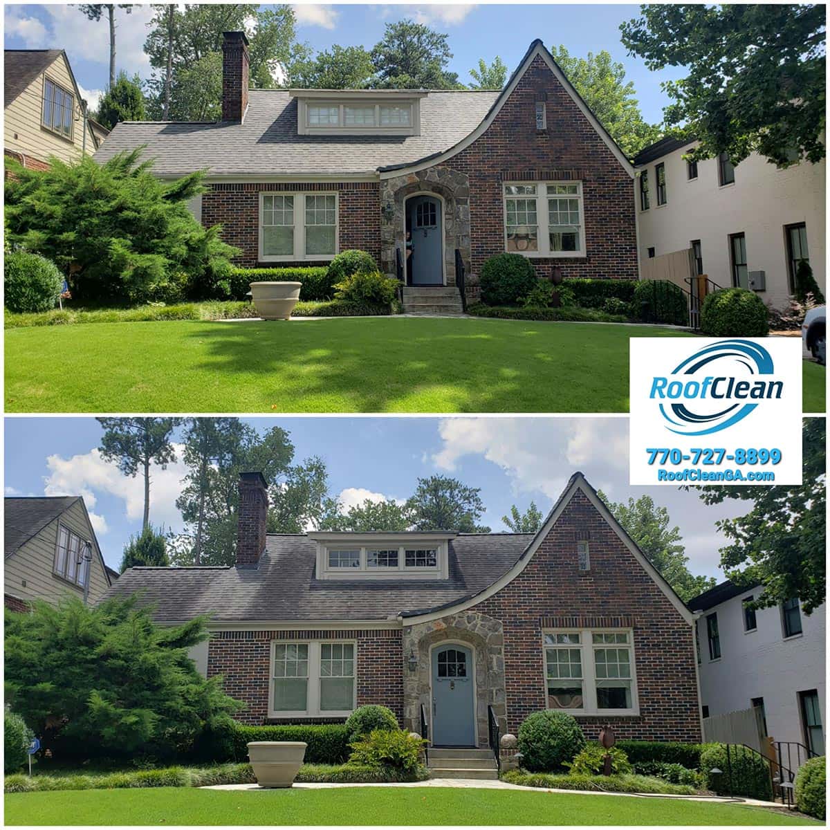 Unique Roof Cleaning on Yorkshire Rd NE in Atlanta GA Main