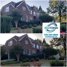 Roof Cleaning on Fawn Lake Dr. in Alpharetta, GA