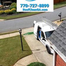 Roof Cleaning on Parkview in Kennesaw, GA
