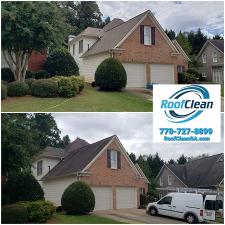 Roof Cleaning on Parkview Ln. in Kennesaw, GA