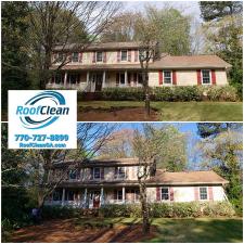 Roof Cleaning on Country Lane, Marietta, GA