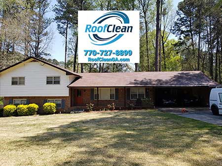 Roof cleaning regal way tucker ga