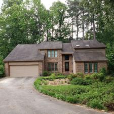 Roof Cleaning on Roxburgh Dr. in Roswell, GA 1