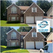 Roof Cleaning on Selborn Dr. SW in Atlanta, GA
