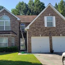 Roof Cleaning on Selborn Dr. SW in Atlanta, GA 1