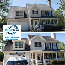 Roof Cleaning on Brookhurst Trail, Gainesville, GA