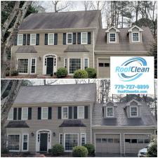 Roof Cleaning Project in Chamblee, GA