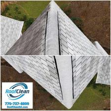 Roof Cleaning Project in Peachtree City, GA