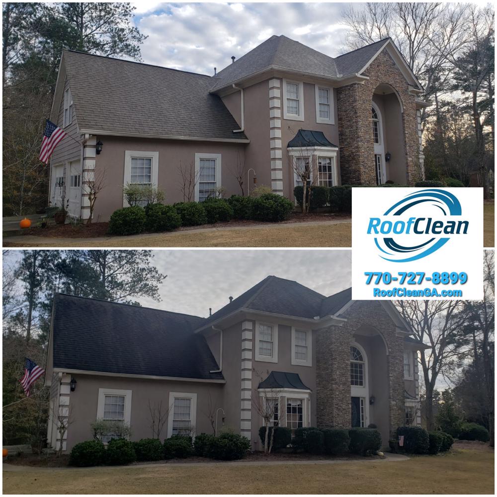 Roofclean project marietta ga