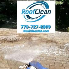 Roof Cleaning on Lakeshore Drive NW in Berkeley Lake, GA
