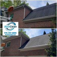 Roof Cleaning on Buck Hollow Drive, Alpharetta