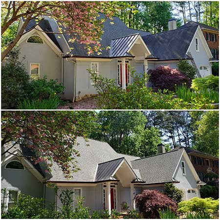 Roof cleaning atlanta