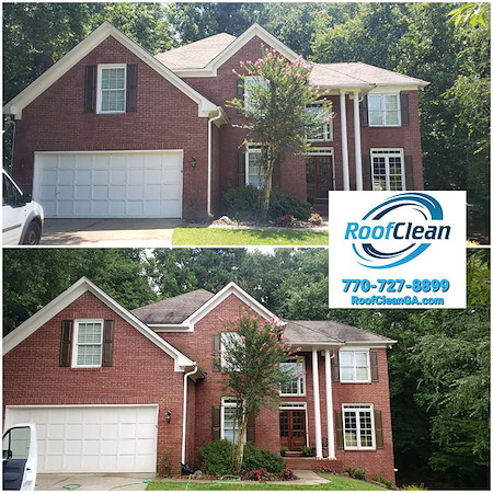 Pressure washing concrete vs soft washing brick choosing the right method for your roswell home